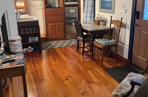 Essex Apartment | Studio apartment in water view Historic home with WiFi, separate AC/heat