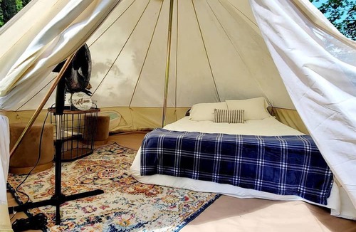 St Croix Falls Cabin | Stunning Cozy Tipi with Fire Pit in Saint Croix Falls, Wisconsin