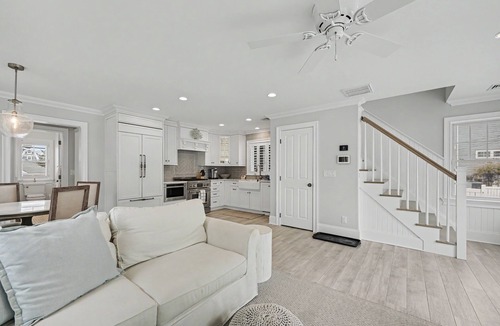 Manasquan House | Stunning Manasquan getaway featuring a private pool and hot tub where comfort meets coastal luxury.