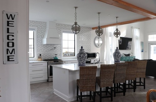 Montego Bay House | Stunning New 3800 Sqft Bayside Steps from Beach!