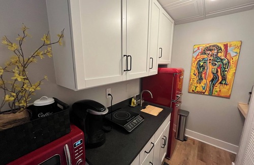 Dallas Apartment | Stylish 1-bedroom private guest suite & entrance to basement apt with pool