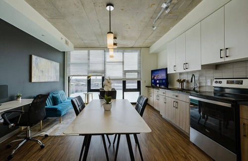Five Points South Apartment | Stylish 2BR | Rooftop Views + Sky Lounge