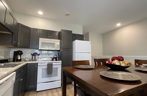Johnson City House | Stylish 2BR Townhome with Garage & Modern Flair