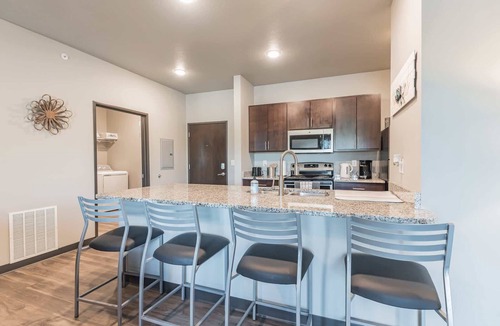 Ames Apartment | Stylish Stay Near ISU Stadium + Downtown Ames