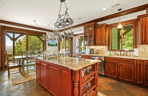 Sugar Grove Ski Chalet | Sugar Hill-Upscale 5 BR Retreat on 30 Private Acres, Hot Tub, Views, Pool Table