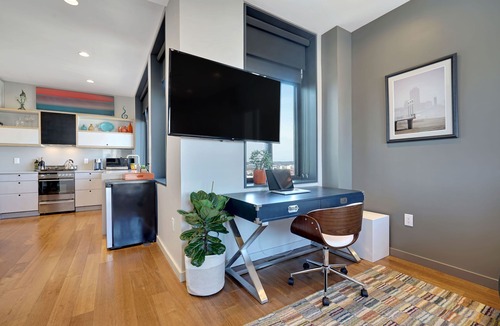 Asbury Park Condo | Summer Rental - 2 Bedroom/2 Bath Highrise - Downtown Modern Luxury!