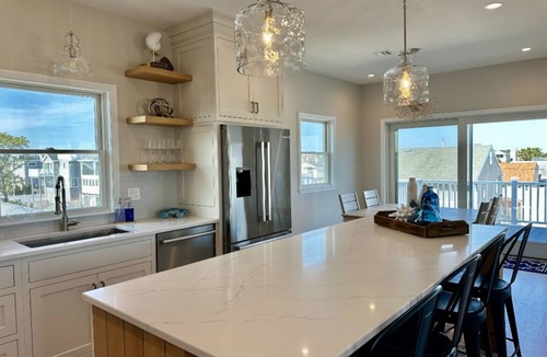 Surf City House | Surf City Beautiful New Construction 5 bedrooms + Elevator, Walkable