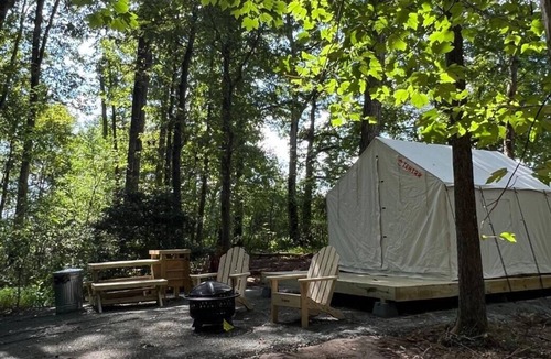 Unionville RV Rental | Tentrr Signature Site - Stuart's Skylark- The Camp at Dearsville