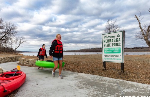 Cass County RV Rental | Tentrr State Park Site - Nebraska Louisville SRA – Cottonwood F – Single Camp