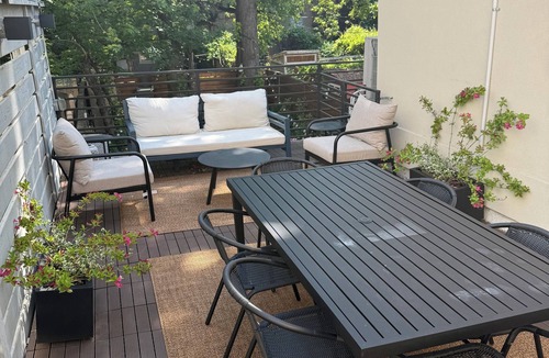 Clinton Hill House | Terrific 2-bedroom townhome with AC in vibrant Brooklyn