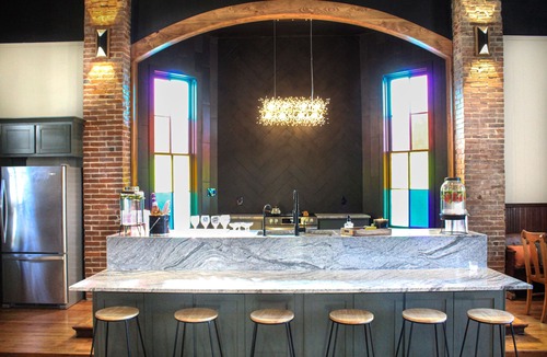 Tonganoxie Apartment | The Black Thistle a historical church in downtown Tonganoxie!