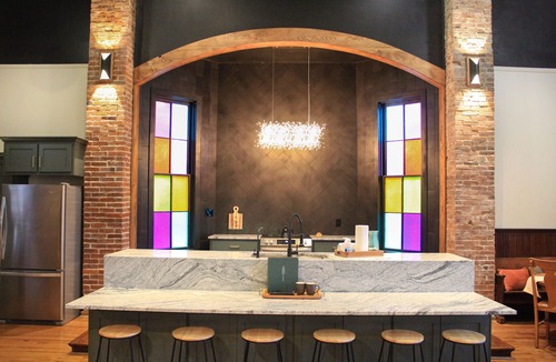Tonganoxie Apartment | The Black Thistle a historical church in downtown Tonganoxie!