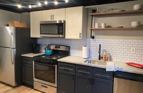 Dundalk Apartment | The Buck: modern farmhouse style Dundalk apartment