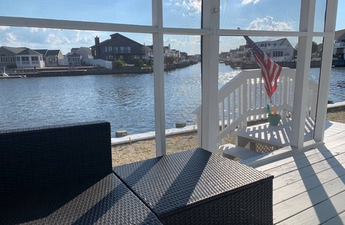 Beach Haven West House | The KAS. Wide Lagoon Water Views. New dock. Outdoor shower