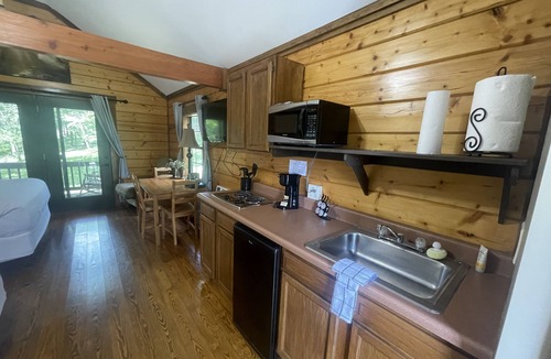 Gallatin Cabin | The Roost is your private cabin adjacent to sweet water lake