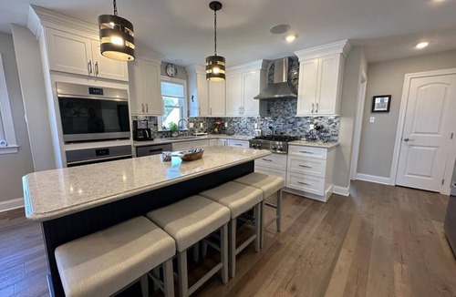 Sea Isle City House | This custom-built Townhouse features unique characteristics not often found in Sea Isle.