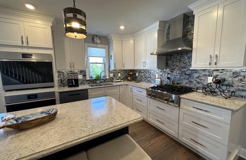 Sea Isle City House | This custom-built Townhouse features unique characteristics not often found in Sea Isle.