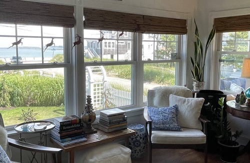 Camp Ellis Cottage | This elegant, charming, 3-bedroom cottage offers stunning ocean views