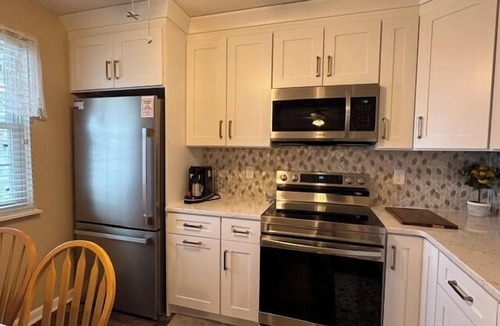 North End Condo | This immaculately maintained and affordable, second floor condo is on a beach block, steps away from the boardwalk