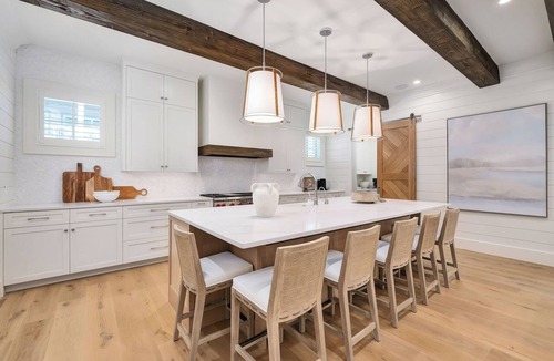 Dune Allen Beach House | Timeless 30A|Easy Beach Access|Private Pool|Outdoor Fireplace|Directly on Lake