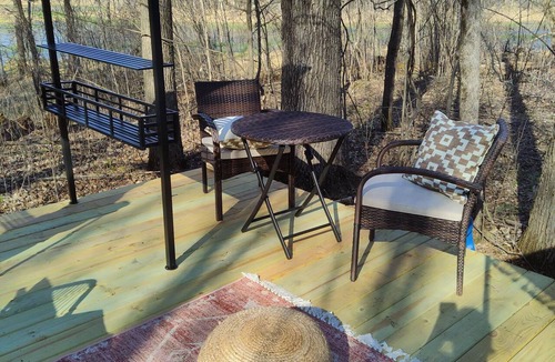 Mora Cabin | Tiny barn in the woods at Knife Lake Getaway