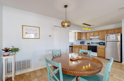 Dewey Beach Condo | Town of Dewey Beach condo with balcony ocean view, central A/C, & W/D - dogs OK