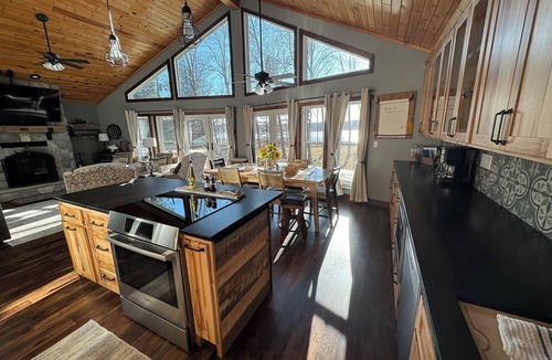 Luck House | Tranquil, cozy, luxurious family, pet and handicap friendly home in Luck, WI.