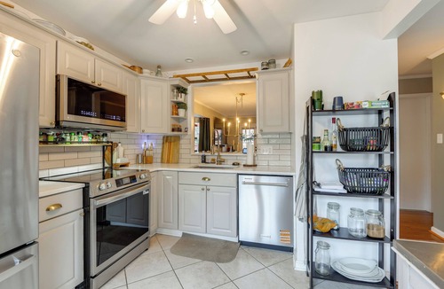 Germantown House | Tranquil Townhouse Retreat w/Deck in Germantown!