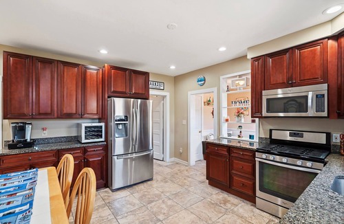 Point Pleasant Beach House | TREN105 | Lakefront Classic Shore Colonial w/new wrap around porch & deck, 2 blocks to it all!