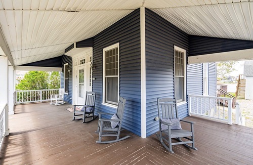 Point Pleasant Beach House | TREN105 | Lakefront Classic Shore Colonial w/new wrap around porch & deck, 2 blocks to it all!