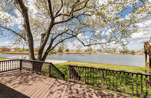Point Pleasant Beach House | TREN105 | Lakefront Classic Shore Colonial w/new wrap around porch & deck, 2 blocks to it all!