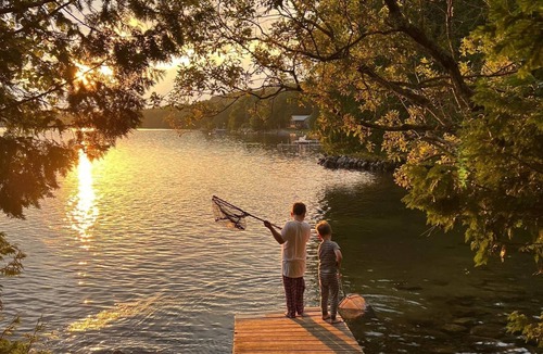 Charleston Cottage | TWIN Cottage - Cozy cottage with generous deck and beautiful lake view.