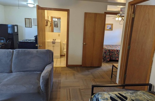 Perry Cabin | Two bedroom family cabin by private fishing lake.
