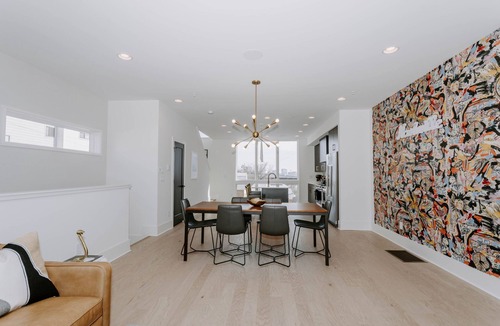 Nashville House | Two Spacious Townhomes with Skyline Hot tubs and Free Private Garage Parking