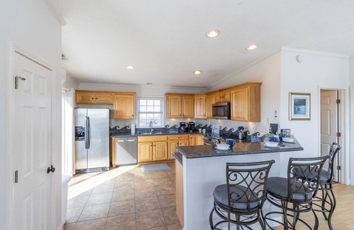 Carova Beach House | Unobstructed ocean views and wild horses all around at Happy Ours!