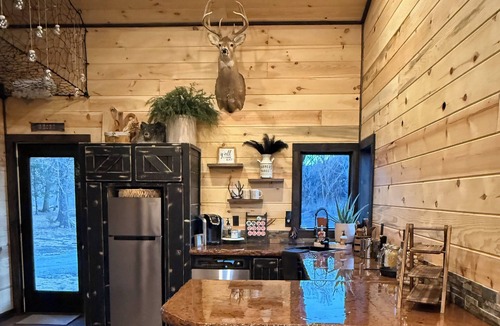 Cherokee County Cabin | Unplug & Unwind: Private Country Cabin Escape with Hot Tub & Private Deck