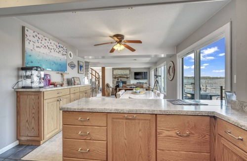 Spirit Lake House | Unsalted Shores Lakehouse on Big Spirit Lake