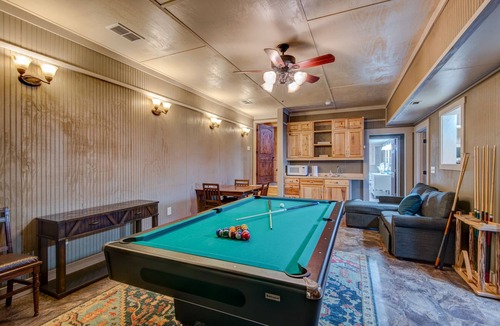 Frank Cabin | Up Here In the Mountains - Luxury Cabin in Newland with Views, Hot Tub, & Pool Table!