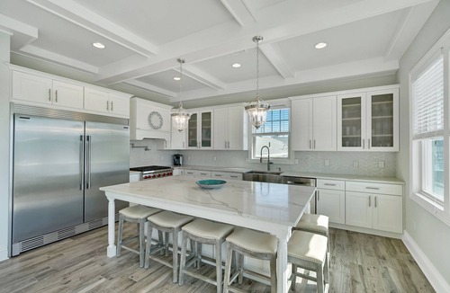 Mantoloking House | Vacation in Style! Brand New 5BR/6BA Waterfront With Pool - Beautiful Sunsets!
