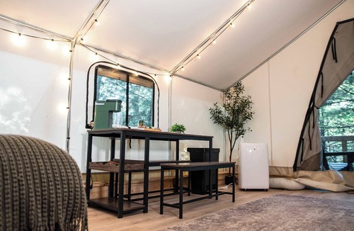 Primrose RV Rental | Vireo's Nest- Unique Glamping Tent in the Gorge️
