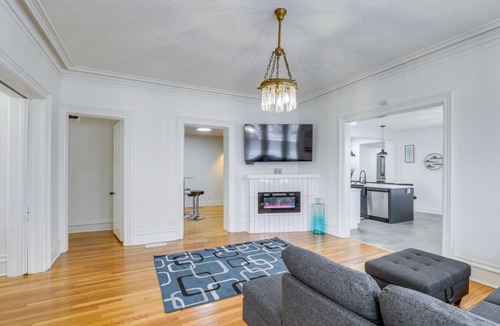 Blair Apartment | Walk to Downtown Blair Game Room + Fire Place Pet Friendly