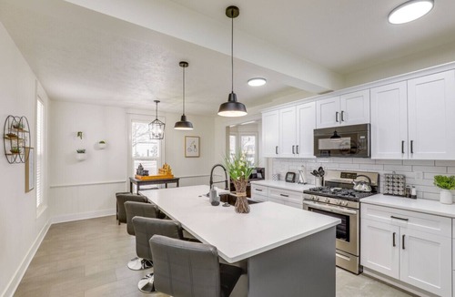 Blair Apartment | Walk to Downtown Blair Game Room + Fire Place Pet Friendly