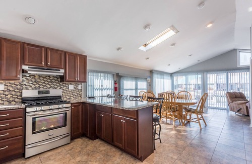 Ocean Beach I House | Waterfront Escape with Private Dock, Sunset Views, and Beach Badges!