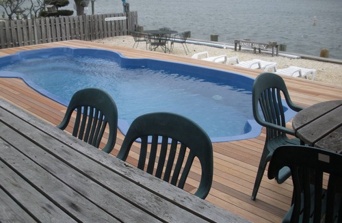 Loveladies House | Waterfront-H'cap and Pet Friendly-Sleeps 12-htd pool- By Owner