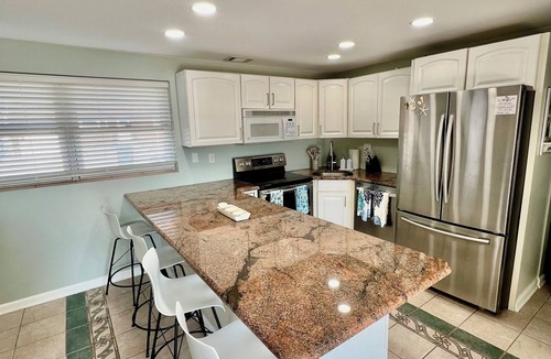 Ortley Beach House | Waterfront Lagoon Retreat with Private Dock & Boat Ramp
