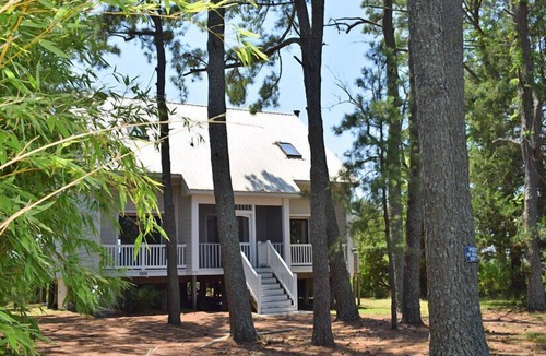Piney Island House | Willet's Way- Close to Beach w/Assateague Views & Boat Dock