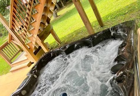 Rising Fawn House | Wooded Retreat with game area and hot tub