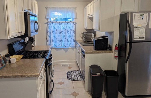 Somers Point House | Your family will be close to everything Steps to the Somers Point beach and nightlife.