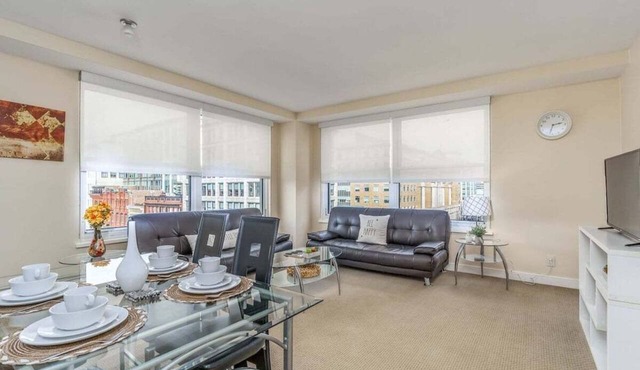 2 BR Fully Furnished Apartment at Penn Quarters - Surrounded by Best Restaurants in Town