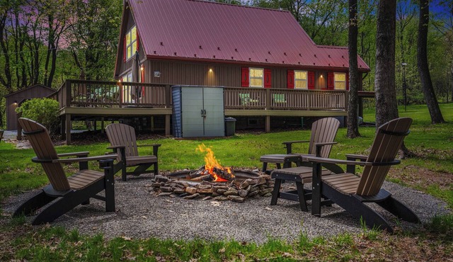 2 Kings Fire Pit Large Deck Arcade Near ATV Park